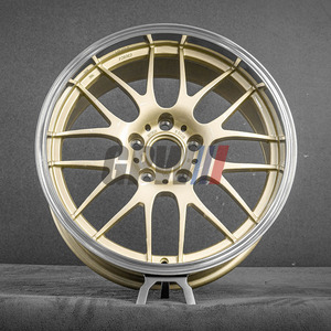 Jantes GPW Custom Deep Dish 2 pièces 17 18 19 20 pouces 5x112 5x114.3 5x120 en or forgé pour Mercedes Benz C63 <span class=keywords><strong>Ferrari</strong></span> <span class=keywords><strong>F430</strong></span> - Product Image 1
