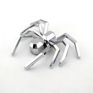 공장 도매 자동차 용품 끈적 끈적한 자동차 스티커 개인화 된 거미 장식 3D 자동차 외부 장식