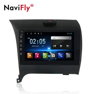 NaviFly Голосовое управление 2.5D IPS экран M100B Android 9,0 автомобильный DVD-плеер для Kia Cerato K3 2013-2016 Автомобильный видео GPS навигатор
