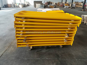 Poteau de garde-corps en W, <span class=keywords><strong>accessoires</strong></span> de barrière de sécurité routière en acier profilé en C pour installation en bord de route - Product Image 6
