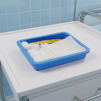 Kit de Pansement Stérile Jetable pour Soins des Plaies, Pack de Pansements Médicaux pour Usage Hospitalier et Clinique