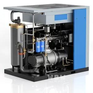 VFD Screw Air Compressor Permanent Magnetic VSD Screw Air Compressor 15kw 22kw