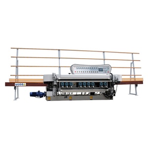 Máquina Biseladora de Vidrio con Control PLC, Motor, Caja de Cambios, Bomba, Totalmente Automática, Pulido Vertical de Forma, Borde Plano - Product Image 3