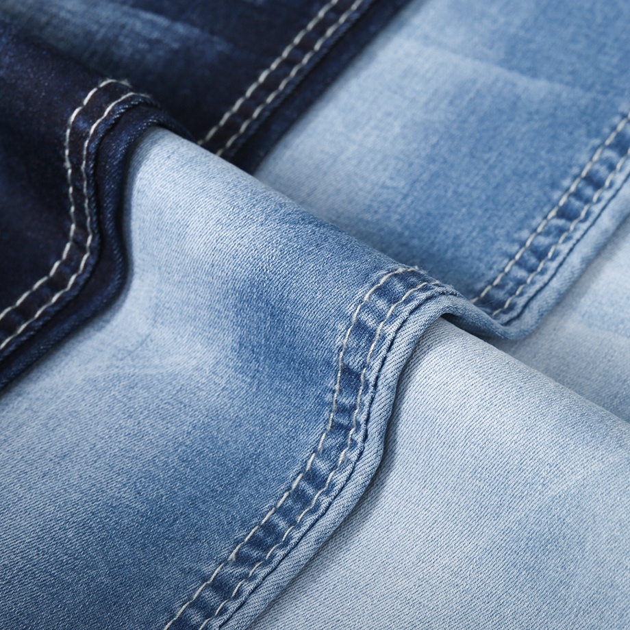 Quality Assurance Thin 7.2Oz Denim Fabric Stock