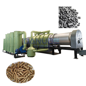 Usine de fabrication de briquettes de charbon de bois en acier inoxydable, ligne de production de charbon de bois de noix de coco - Product Image 1