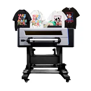 High Quality A3+ Size UV DTF Printer Varnish color for phone case/gifts/photo/ball/metal/plastic/leather/cup prin
