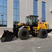 Nouvelle conception, modèle chinois HZM957, chargeuse sur pneus articulée 5T 4x4, chargeuse de chantier lourde