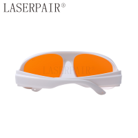 Lunettes de sécurité laser certifiées EN207 266nm 355nm 515nm 532nm avec verres anti-rayures, monture intégrale TR90, protection oculaire OD7+