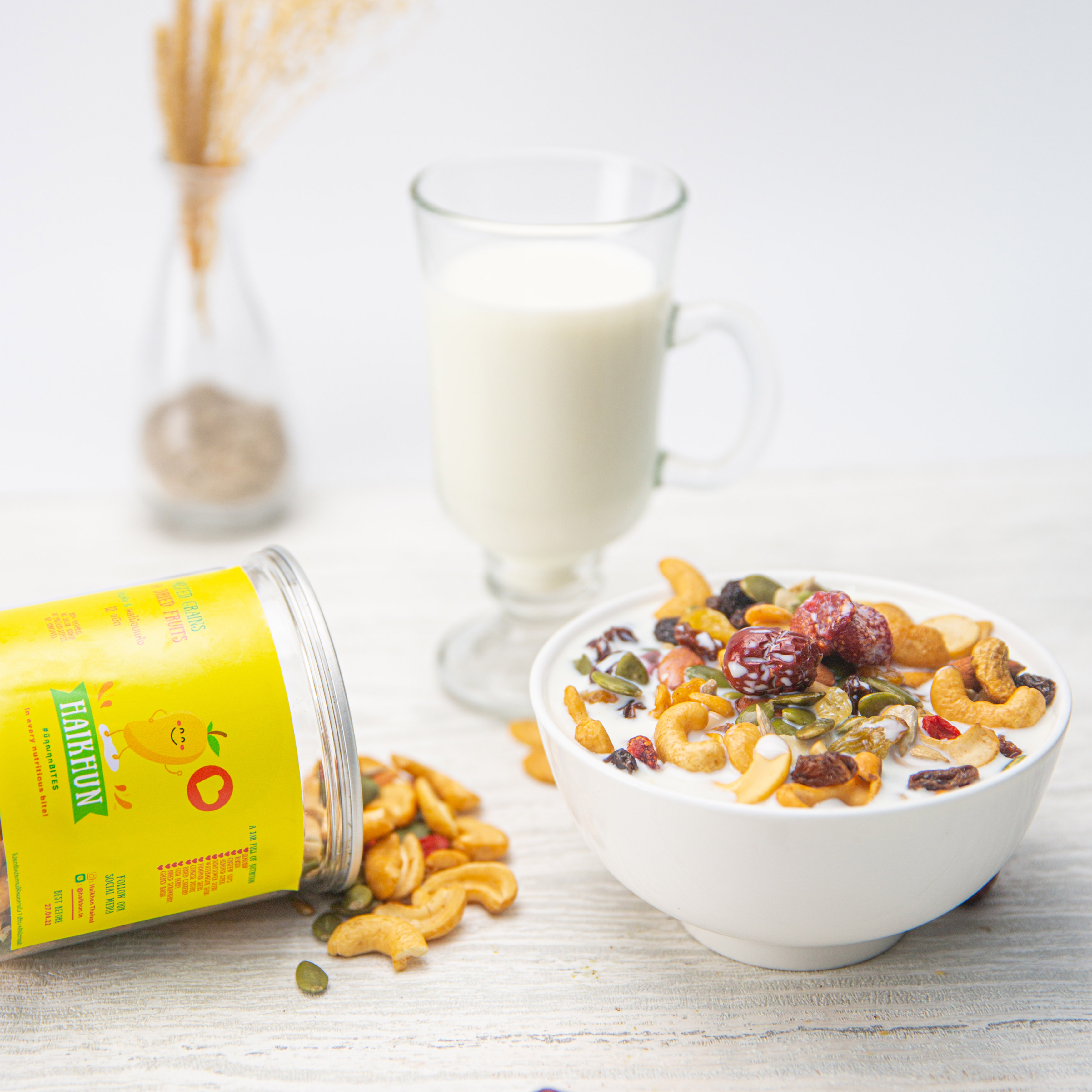 Здоровая закуска, семена миндальных орехов и ядер кешью, 12 видов сухофруктов и смешанных орехов, готовые к употреблению, без сахара из Таиланда