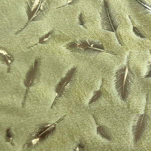 Meilleure vente 100% Polyester feuille impression or bronzé Minky Velboa tissu pour couverture - Product Image 2