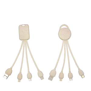 Câble de charge multifonctionnel 4 en 1 en matériau biodégradable pour téléphone portable, vente chaude - Product Image 4