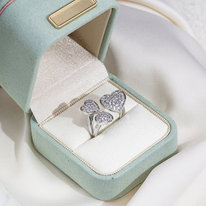 Bague en or 18 carats avec diamant de forme ronde Messi Jewelry MSR-2089, bague de mode, diamant cultivé en laboratoire - Product Image 3