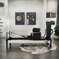Mesin Pilates Reformer Multifungsi Grosir Komersial Aluminium Studio Profesional OEM Pabrik Pesanan Massal Pasokan 3 Tahun