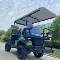 Nouvelles marques de voiturettes de Golf de chasse électriques 4 places, Buggy Dune, prix d'usine avec musique