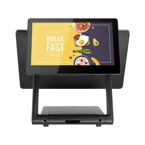 Sistema de Punto de Venta de Fácil Instalación con Pantalla Dual, Sistema Operativo Opcional, Punto de Venta de Aluminio - Product Image 2