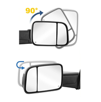 Rétroviseur latéral XMAXVISION 2002-2008 avec clignotant, chauffant, ABS+verre, haute qualité, neuf, noir, garantie 1 an