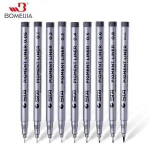 STA<span class=keywords><strong>ปากกา</strong></span>เมจิกวาดภาพระบายสีหัวละเอียด,ชุดปากกาเมจิกวาดภาพ0.05 0.1 0.2 0.3 0.4 0.5 0.6 0.8 - Product Image 1