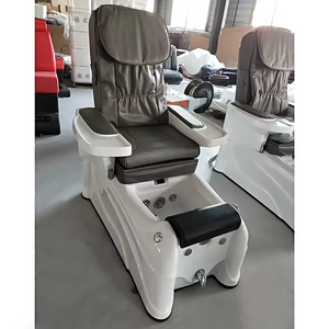 Fauteuil de manucure et pédicure de luxe rose avec repose-pieds intégré, modèle 2019, pour salon de beauté, prix abordable - Product Image 2