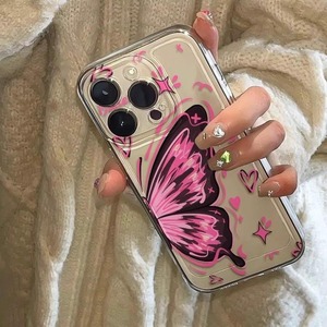 Bowknot <span class=keywords><strong>rosa</strong></span> con stampa a farfalla Shockproof Space TPU custodia per telefono cellulare per <span class=keywords><strong>Iphone</strong></span> 8 X Xr Xs 11 12 <span class=keywords><strong>13</strong></span> 14 15 16 17 <span class=keywords><strong>Pro</strong></span> <span class=keywords><strong>Max</strong></span> - Product Image 4