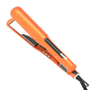 Certified Private Ceramic Nano Titanium Coating Hair Straightener PTC Technology Temperature Display Multi-Temperature Flat Iron - Product Image 3