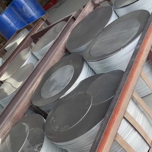 Discos de Aluminio de 400 mm y 220 mm de Diámetro, Placas Circulares con Superficie Recubierta, Servicios de Corte y Soldadura Disponibles, Grados Personalizados - Product Image 6