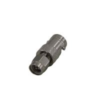Adaptateur de connecteur coaxial RF BNC femelle vers SMA mâle, 50 Ohm, pour GPS, CCTV, modules sans fil, faible PIM