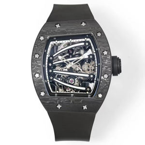 5A Ultra Light Carbon Fiber Barrel Shaped Sports Watch Sapphire <b>Crystal</b> Durable for Outdoor Activities Daily Wear Watch - Product Image 1