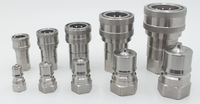 Accouplements hydrauliques en acier au carbone 1G YAG, accouplements à déconnexion rapide hydrauliques, outils hydrauliques, équipements pétroliers