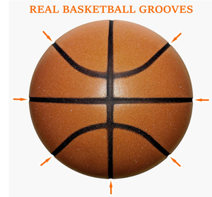 Balón de <span class=keywords><strong>Baloncesto</strong></span> Oficial OEM Silencioso, Sin Aire, de Espuma, con Ranuras, para Entrenamiento en Interiores con Aro, 460g, 400g, 520g - Product Image 2