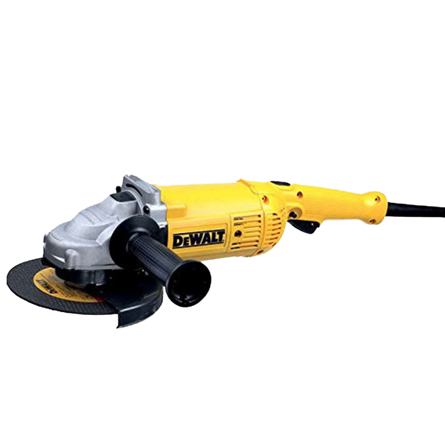 Dewei D28491 Angle Grinder High Power Industrial Grade Metal Grinding Cutting Brushless Motor 2000W 7 in Wheel 1 Year Warranty
