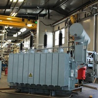 Transformateur triphasé immergé dans l'huile haute tension 138 kV 50 MVA 60 MVA pour énergie solaire