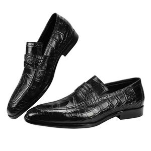 Mocasines de Lujo Personalizados para Hombre, Zapatos para Caminar al Aire Libre, Zapatos de Cuero para Boda Hechos a Mano de Alta Calidad con Aumento de Altura - Product Image 2