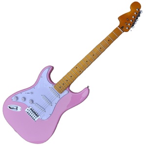 Flyoung 左手电吉他 低价吉他 粉色吉他 - Product Image 1