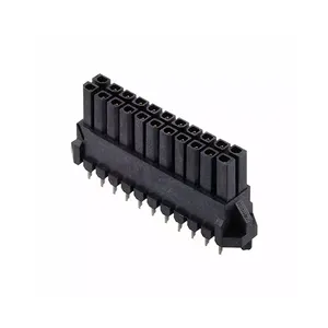 Bom List 447692202 22 Position Receptacle Connector 3.00mm Through Hole Gold 44769-2202 Series Micro-Fit 3.0 <strong>Bmi</strong> 44769 Black - Product Image 1