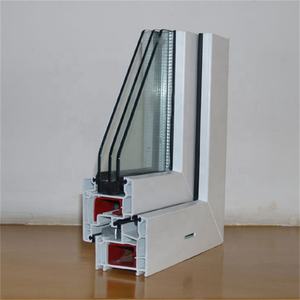 Fabrication leader en Chine de fenêtres de remplacement en vinyle Double balançoire <span class=keywords><strong>PVC</strong></span> profil battante fenêtre upvc fenêtre et porte - Product Image 5