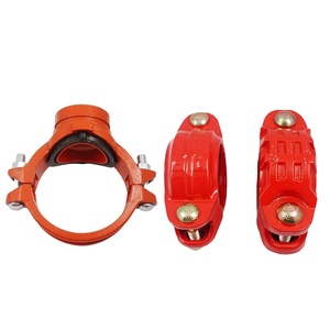 Rãnh sắt dễ uốn FM ul Ống chữa cháy hệ thống phòng cháy chữa cháy hệ thống phun nước Chữa Cháy 90 độ khuỷu tay - Product Image 3