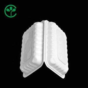 Одноразовый ланч-бокс из полипропилена, 9*6,5 дюймов, 1-2 л, для еды на вынос - Product Image 1