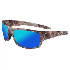 2021 Custom Sport Eyewear High Quality Floating Sunglasses Outdoor Retro New Camouflage Rayed Sun Gla Fishing Polarize Glasses