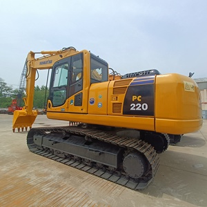 รถขุดโคมัตสึ PC220-8 มือสอง ขนาด 22 ตัน เครื่องยนต์คัมมินส์ ปั๊มไฮดรอลิกคาวาซากิ วาล์ว KYB มอเตอร์ บุ้งกี๋ขนาด 1.2 เมตร ความจุบุ้งกี๋เยอะ ชั่วโมงการใช้งานต่ำ 90% - Product Image 1