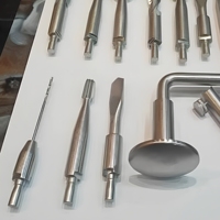 Ensemble de perceuses manuelles Hudson, instruments chirurgicaux orthopédiques, perceuse à os manuelle, qualité allemande, réutilisable, autoclavable, CE