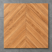 Baldosas de Cerámica Rústicas con Aspecto de Madera, 800x800mm, Acabado Mate, Porcelana con Diseño de Madera para Sala de Estar, Baño, Inodoro, Fábrica China