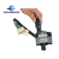 Conjunto de Control de Iluminación con Conector de Ocho Pines para Columna de Dirección Genhorizon, Repuestos Universales para Cargadoras de Ruedas