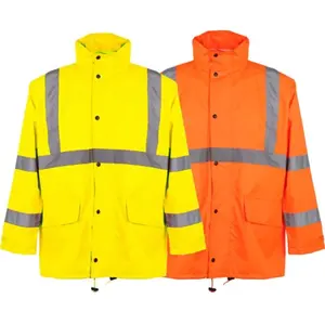 Erkekler için yüksek görünürlük çok amaçlı güvenlik MenJacket güvenlik görünürlüğü yansıtıcı güvenlik ceketi