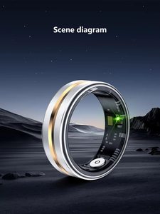 Anillos Inteligentes de Moda SR03 2026 con Monitor de Actividad Física, Control por Aplicación, Resistencia al Agua IP68, Anillo Inteligente Deportivo - Product Image 3