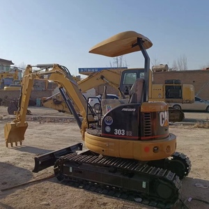 Utilisé pour la mini excavatrice de 303C Caterpillar machines de construction de 3 tonnes avec PLC de boîte de vitesse de moteur et pompe - Product Image 1
