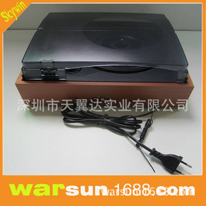 Tourne-disque vintage SW TP489UM couleur chêne, équipement audio, style rétro classique - Product Image 5