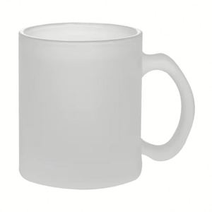 Hot Selling High Quality Sublimation Clear <b>Mug</b> Round <b>Handle</b> Transparent <b>Glass</b> Cup - Product Image 4