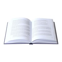 Impression de livres reliés personnalisés avec dorure à chaud, livres d'affaires et de non-fiction, fabricant OEM