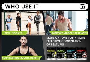 OEM Yüksek Kaliteli Kas İyileştirme Bandı Vitaminler ve Mineraller Transdermal Salım Bandı Kas Rahatlaması için Enerji Takviyesi - Product Image 5