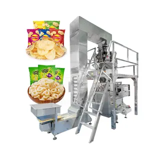 Oceaan Bevroren Groente 5Kg Verticale Bevroren Frietzakmachine Die Aardappelchip Verpakt